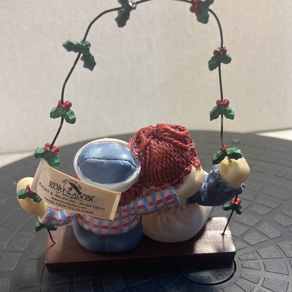 Raggedy Ann and Andy ornament - Picture 2 of 3